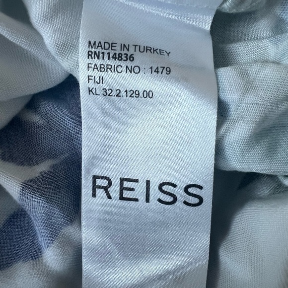 Reiss “Fiji” Summer Cuban Collar Viscose Floral Shirt, Alex Costa style - Picture 4 of 6